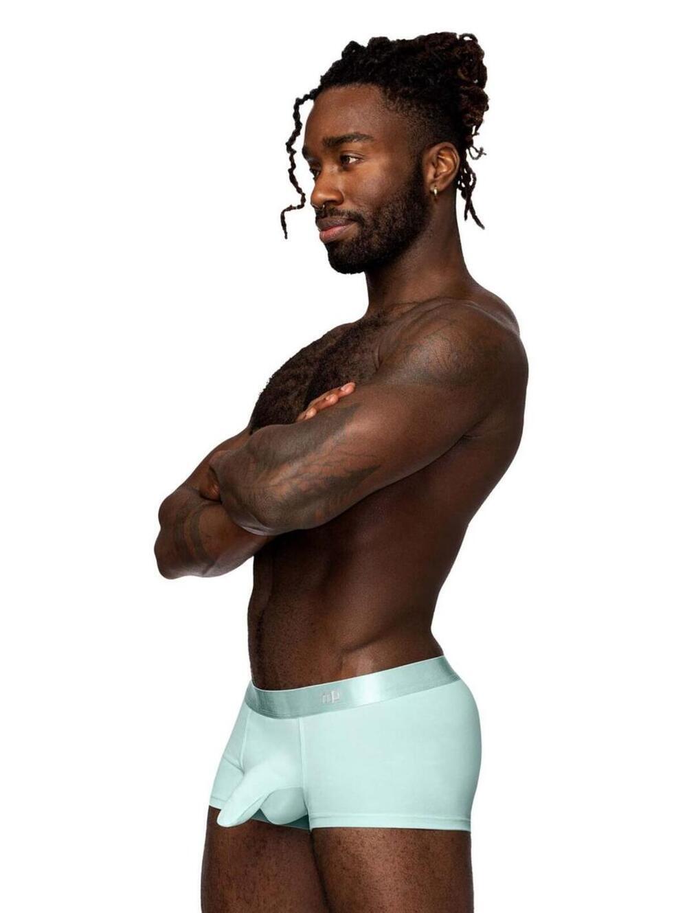 Male Power 129-281 Easy Breezy Mini Short with Sleeve Color Aqua